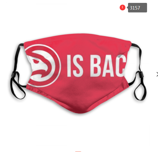 NBA Atlanta Hawks #1 Dust mask with filter